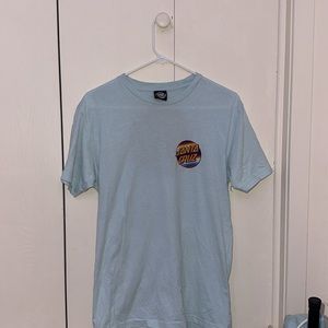 Santa cruz skateboards graphic tee, size small.